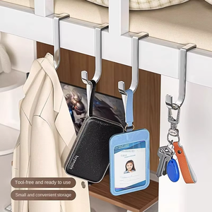Gancio a S in Acciaio Inossidabile Resistente da Appendere Sopra la Porta Senza Foratura per Appendere Cappotti e Asciugamani - Product Image 2