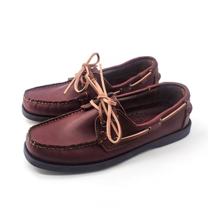 Mocassins en cuir véritable souple de haute qualité, style décontracté, pour femmes et hommes, chaussures <span class=keywords><strong>bateau</strong></span> - Product Image 1