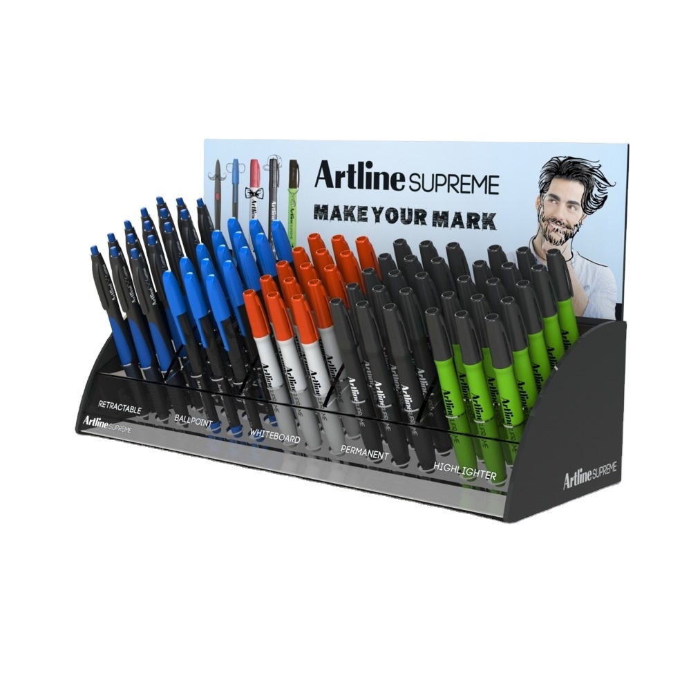 Custom High Quality Hot Sale Acrylic Pen Counter Display for Company Staff
