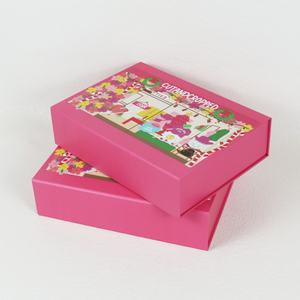 Couronne gagner maquillage beauté cosmétique personnalisé Cookie <span class=keywords><strong>calendrier</strong></span> <span class=keywords><strong>de</strong></span> <span class=keywords><strong>l</strong></span>'<span class=keywords><strong>avent</strong></span> blanc hommes boîte avec rose magnétique fermer cadeaux tiroir boîtes en papier - Product Image 6