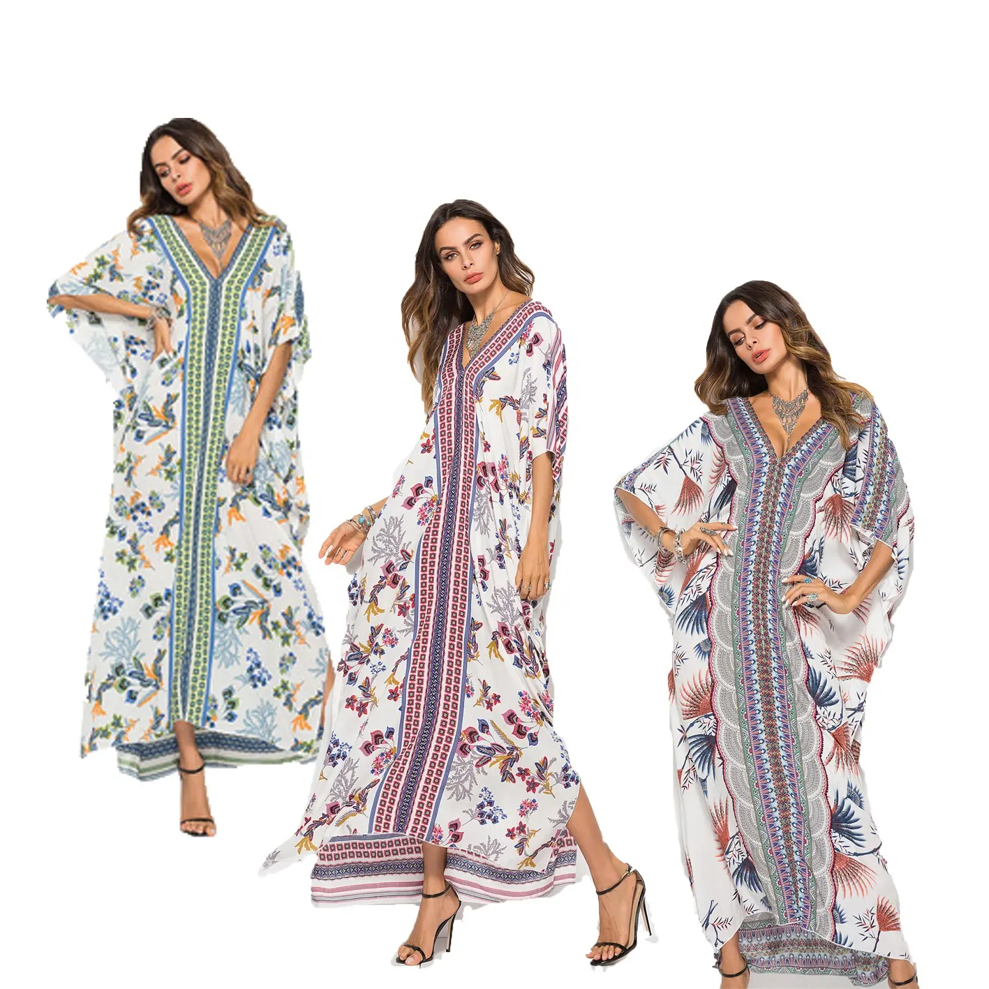 패션 아랍어 abaya 드레스 여성 kaftan