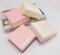 Nouveaux jouets anti-stress à presser en PU double couche, forme gâteau au lait, à remontée lente, souples, réalistes, en forme de pain alimentaire, jouets squishy anti-stress