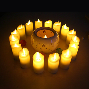 Vela LED con Control Remoto y Llama Realista Parpadeante, Funciona con Pilas, Vela de Pilar sin Llama para Decoración de Bodas, Fiestas y Hogar - Product Image 4