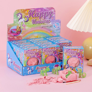 Giáo dục trẻ em Nhựa Tự làm Khảo Cổ Khai Quật hộp mù Thế giới động vật món quà nhỏ gian hàng mẫu giáo hoạt động đồ chơi - Product Image 4