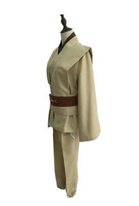 Al por mayor: Disfraz de cosplay de uniforme Jedi con capucha, trajes de caballero, túnica negra, capa con capucha de Darth para Halloween - Product Image 6