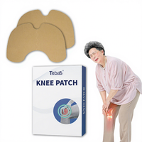Patchs personnalisés Lijitang pour soulager la douleur au genou, à base d'herbes naturelles, autocollants élastiques pour soulager l'inconfort du genou