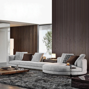 Linen Fabric Modular <strong>Sofa</strong> <strong>Sectional</strong> Living Room <strong>Sectional</strong> <strong>Sofas</strong> <strong>Cama</strong> - Product Image 2