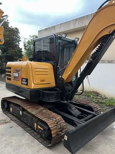 Mini-excavatrice sur chenilles d'occasion SY60C de 6 tonnes, en bon état, faible nombre d'heures de fonctionnement, moteur Isuzu 36,6 kW 4JG1 - Product Image 3