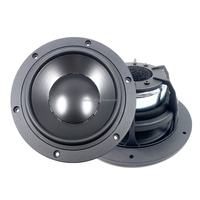 DYN Speaker Stereo mobil gaya Audio, komponen Speaker mobil 6.5 inci Woofer RMS 100W Midrange Tweeter Fullrange 6.5 "2 Jalan