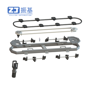 Kleines Linear system mit gebogener Schiene Hochpräzise Synchron riemen ringbahn Produktions linie Automatische Förder ausrüstung - Product Image 2
