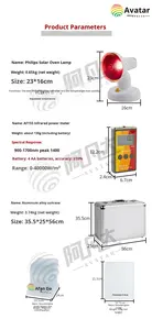 Guanghuan Hochpräzises Solarfolien-Wärmeisolierungs-Testgerät 110V/220V mit Anti-Datenvergleich für Labortisch - Product Image 6