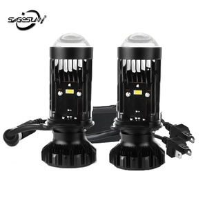 Lampadina Bi-LED <span class=keywords><strong>Serie</strong></span> T2 90W con Mini Proiettore Y6 Compatibile H7 e H4 Aggiornamento LED Abbaglianti/Anabbaglianti - Product Image 5