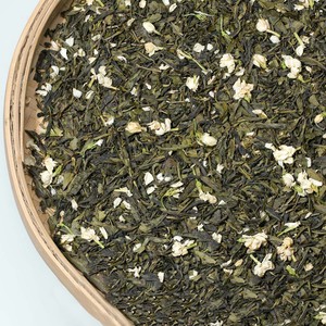 Té Verde <span class=keywords><strong>de</strong></span> Jazmín 100% Natural OEM, Fragancia Floral Fresca, <span class=keywords><strong>Hojas</strong></span> Puras Dispersas, Bebida Herbal Diaria, Ingredientes para Té con Leche - Product Image 3