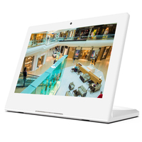 Tablette Android de bureau en forme de L, PC tout-en-un, écran tactile FHD de 10 pouces, WIFI, Bluetooth, tablette Android pour terminal de point de vente, chambre d'hôtel