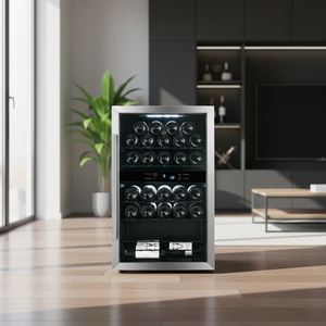 Cave <span class=keywords><strong>à</strong></span> <span class=keywords><strong>vin</strong></span> électrique double zone OEM, intelligente, commerciale, haut de gamme, sur mesure, encastrable - Product Image 1