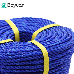 Cordon en polyéthylène torsadé coloré 3 brins 18-22 mm résistant aux UV, directement de l'usine, pour pisciculture et aquaculture, commande personnalisée - Product Image 3