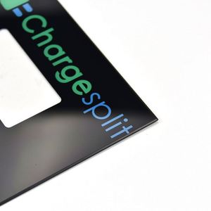 Panneau en plastique acrylique imperméable et résistant aux rayures, étiquette personnalisée, logo OEM, impression d'écran, surface vernie pour l'emballage - Product Image 2