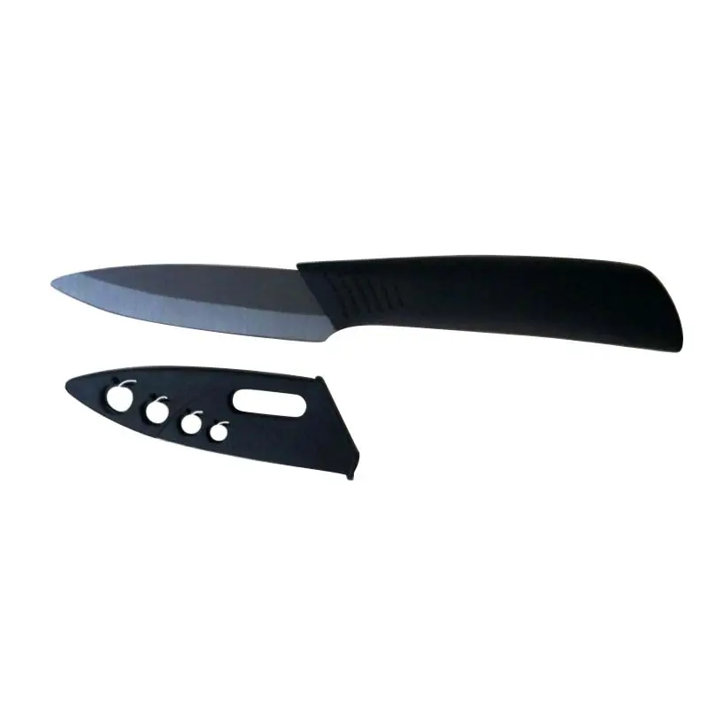 セラミックナイフブラックナイフセット3456インチペアリングナイフ、プレーナー付きホワイトボックス