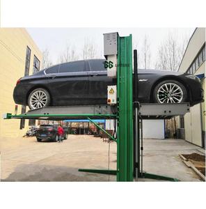 ลิฟต์ยกรถระบบไฮดรอลิกสำหรับจอดรถ2เสาอุปกรณ์จอดรถสำคัญ - Product Image 4