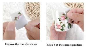 Tùy chỉnh UV chuyển Stickers in chết cắt Holographic không thấm nước cup tường và xe trang trí Showcase cá tính - Product Image 5