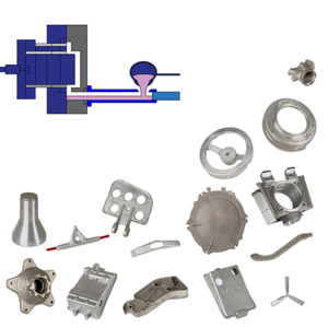 قوالب صب الألومنيوم الرخيصة والفعالة عالية الجودة والدقة لتصنيع هياكل الألومنيوم المخصصة - Product Image 2