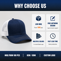 Gorra de béisbol tipo trucker de malla de 5 paneles CMAX de alta calidad con logotipo personalizado, bordado 3D, para deportes y actividades al aire libre.