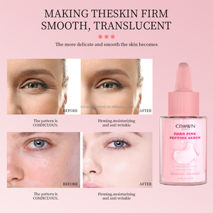 Etiqueta privada personalizada coreana Pdrn Pink Peptide Niacinadmie hidratante reafirmante hidratante brillo vidrio suero Facial - Product Image 5