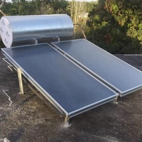 Chauffe-eau solaire 250L 270L 300L en acier inoxydable, réservoir d'eau chaude, chauffe-eau solaires haute pression