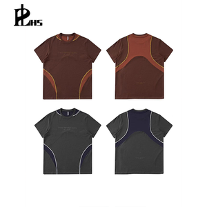 Camiseta Personalizada con Estampado en Serigrafía, de Algodón con Costuras Invertidas, Corte Cuadrado, Estilo Francés, para Hombre - Product Image 4