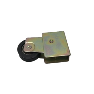 Garruchas loạt 25 đơn Nylon ròng rọc sắt nhà ở cửa sổ trượt con lăn đồ nội thất thép cửa trượt Con Lăn Nhôm Nylon - Product Image 1