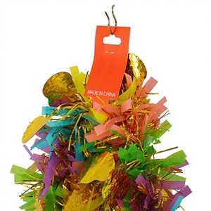 Guirlande de fleurs artificielles en plastique pour décoration de fête, ruban d'Halloween et de Noël, vente en gros - Product Image 1