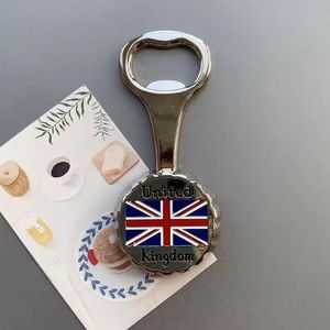 ที่เปิดขวดรูปธงโลหะติดตู้เย็น15ชิ้น - Product Image 3