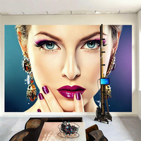 Imprimante murale hybride grand format automatique haute vitesse à jet d'encre UV avec tête d'impression I1600 pour impression murale verticale 3D