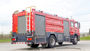 Camion de pompiers DONGFENG T5 avec réservoir d'eau moyen, 8 tonnes, grand réservoir, pour la brigade incendie urbaine et les opérations de sauvetage - Product Image 6