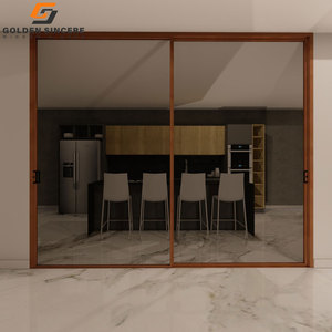 ประตูกระจกโรงรถสำหรับบ้านกระจกประตูสไลด์หน้าต่างกันลม - Product Image 6