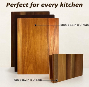Tablas de Cortar de Madera de Alta Calidad con Forma de Libro, Tablas Decorativas de Madera con Soporte para Servir Queso, Pan y Carne en la Cocina - Product Image 4
