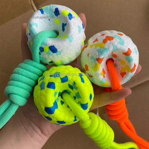 Pelota para mascotas de buena calidad <span class=keywords><strong>popular</strong></span> recién llegados, juguetes para perros, pelota para perros con cuerda ETPU para cachorros pequeños - Product Image 2
