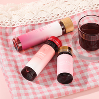 Bouteille en verre transparente pour pilules de sirop de protéines et de vitamines rechargeable de 30 ml et 60 ml, tube pour médicaments liquides, complément alimentaire avec bouchon à vis