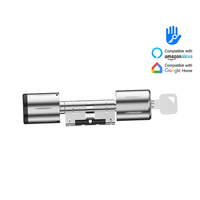Prix usine TTLOCK contrôle de téléphone portable intelligent étanche NFC serrure de porte à cylindre intelligent pour bureau à domicile porte extérieure