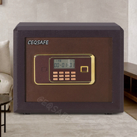 CEQSAFE Amerikanischer Kleiner Digitaler Tresor mit Tastatur Feuerfester und Brandschutz-Beständiger Safe