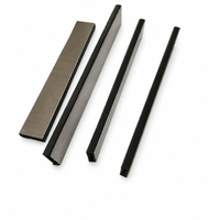 Profil de joint d'expansion antidérapant en aluminium anodisé avec insert en PVC pour les joints de carrelage mural et de sol en céramique