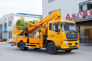 Camion nacelle télescopique Dongfeng Tianjin 32M, transmission manuelle diesel, neuf ou d'occasion disponible pour livraison immédiate - Product Image 5