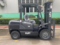Chariot élévateur automatique diesel, dispositif de levage de 4.5 mètres, levage de 3.8 tonnes, capacité de 3800kg, moteur FD38, chine 4D30G31, livraison gratuite