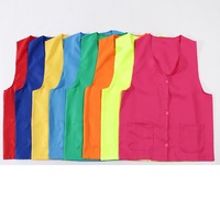 Gilet de bénévole avec logo personnalisé vêtements de sécurité réfléchissants en polyester de haute qualité grande taille confortables pour l'équipe de travail en plein air