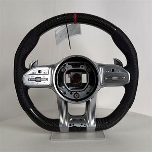 Wholesale Carbon Fiber Steering Wheel For Mercedes Benz CLS W218 W257 A45 W176 W177 <strong>AMG</strong> C63 E63 - Product Image 5
