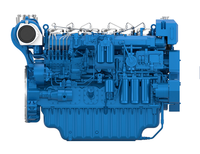 Moteur de bateau Weichai Baudouin Motor 700hp Marine 6M33.2 Series 1800rpm diesel Engine
