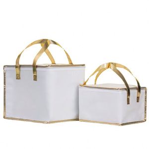 Sac isotherme en tissu non tissé pour la livraison de nourriture, sac de courses, sac thermique pour transporter des gâteaux, conteneur alimentaire pour la maison, le bureau, le restaurant - Product Image 2