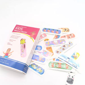 ผ้าพันแผลกันน้ำสำหรับเด็กปลอดภัยต่อการแพ้ชุดพยาบาลสำหรับโรงเรียนเป็นกลุ่ม100ชิ้น - Product Image 2