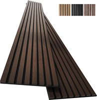 Panneaux insonorisants 3D décoration murale panneau akustik holz panneaux muraux acoustiques en bois pour studio cinéma