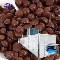 Machine à fabriquer des barres chocolatées, ligne de fabrication de chocolat avancée, chocolat